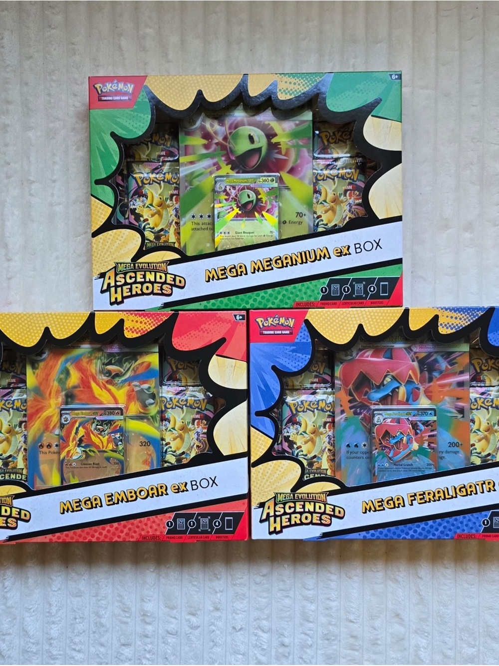Ascended Heroes EX Boxes - Lot of 3